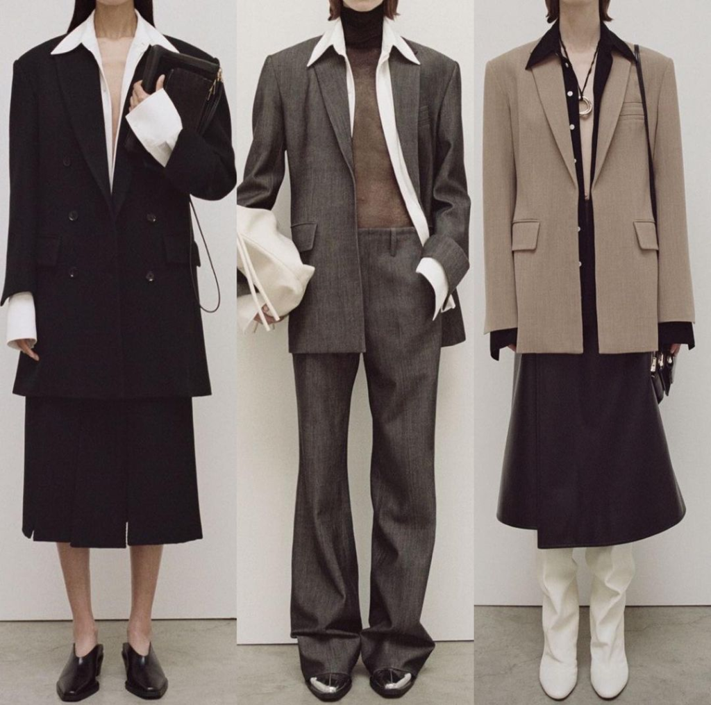Styl Office Siren prezentowany przez modelkę